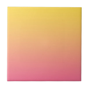 Yellow Pink Color Ceramic Tile