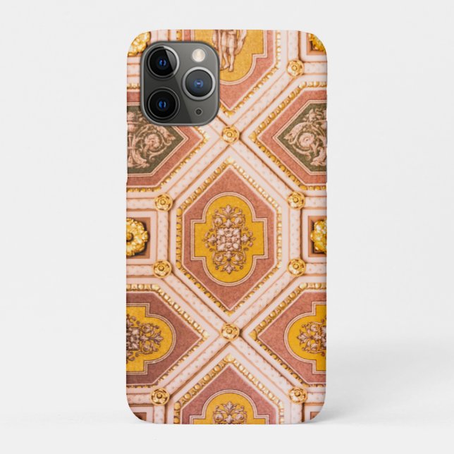 Yellow Pink Hungarian Architecture  Case-Mate iPhone Case (Back)