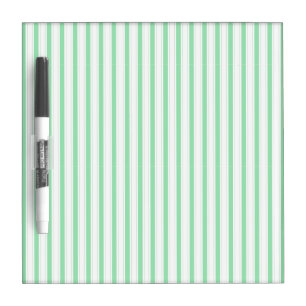 Yellow, Pink or Green Stripes Dry-Erase Board