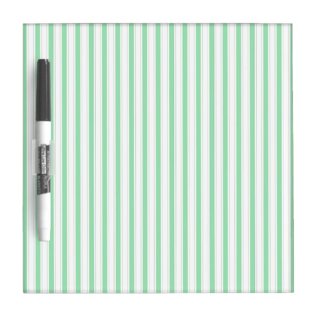 Yellow, Pink or Green Stripes Dry-Erase Board (Front)