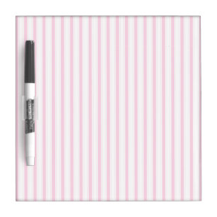 Yellow, Pink or Green Stripes Dry-Erase Board