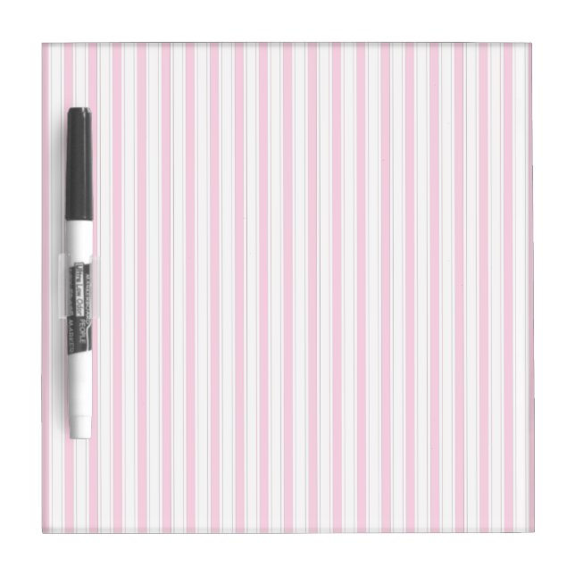 Yellow, Pink or Green Stripes Dry-Erase Board (Front)