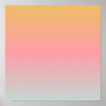yellow pink pastel sunset gradient colors