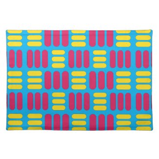 Yellow Pink Stripes Pattern