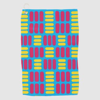 Yellow Pink Stripes Pattern