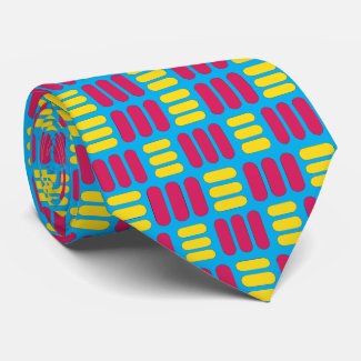 Yellow Pink Stripes Pattern