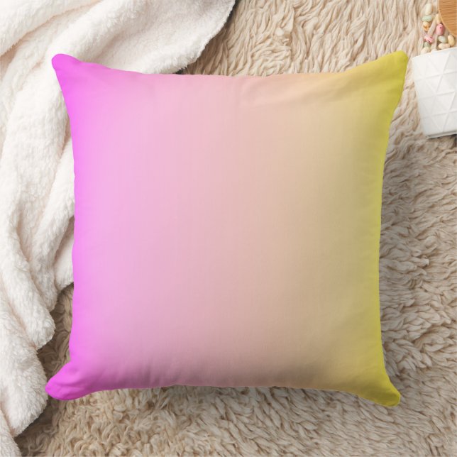 Yellow-pinkbly pillow (Blanket)