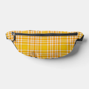 Yellow Plaid Fanny Pack