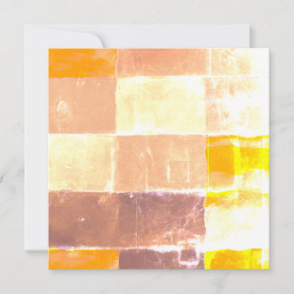 Yellow Plaid Peach Announcement