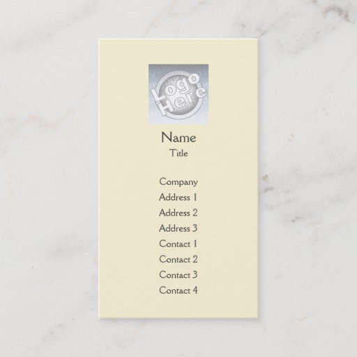 Customizable Yellow Plain Vertical - Business Business Cards