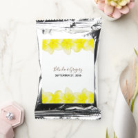 Yellow Plumeria Frangipani Wedding  