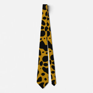 Yellow Poison Dart Frog Neck Tie