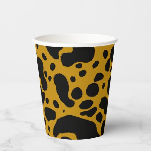 Yellow Poison Dart Frog Paper Cups