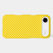 Yellow Polka Dot Case-Mate iPhone Case (Back (Horizontal))