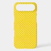 Yellow Polka Dot Case-Mate iPhone Case (Back)