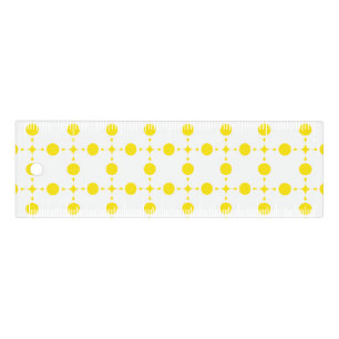 Yellow Polka Dots, Polka Dot Pattern, Dots, Dotted Ruler