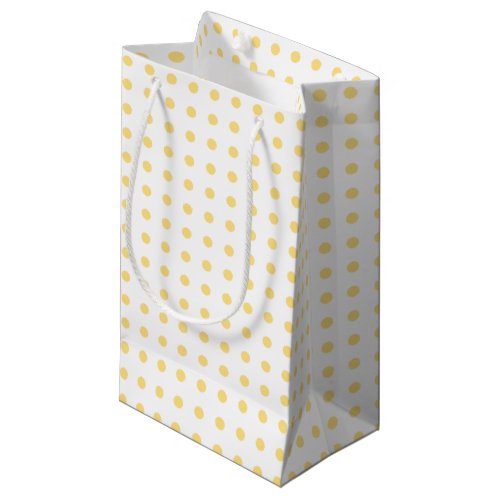 Yellow Polkadots Gift Bag