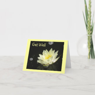 Yellow Pond Lily Card