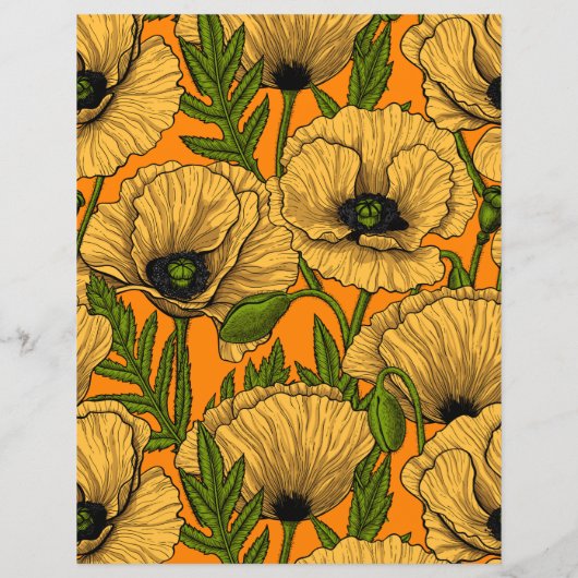 Yellow poppies (Back)