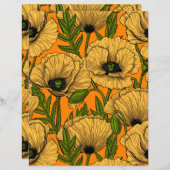 Yellow poppies (Front/Back)