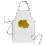 Yellow Poppy Pretty Alaskan Wildflower Adult Apron