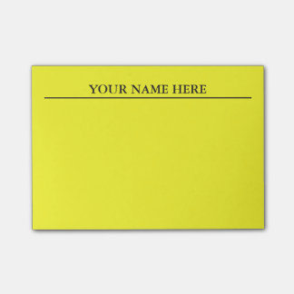 Yellow Post It Notes