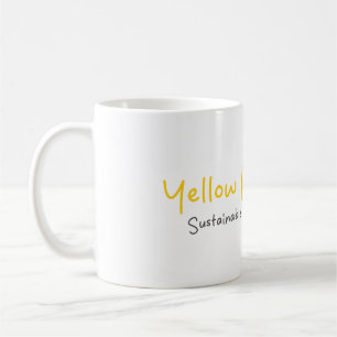Yellow Power Quote Cute Coffee Mug