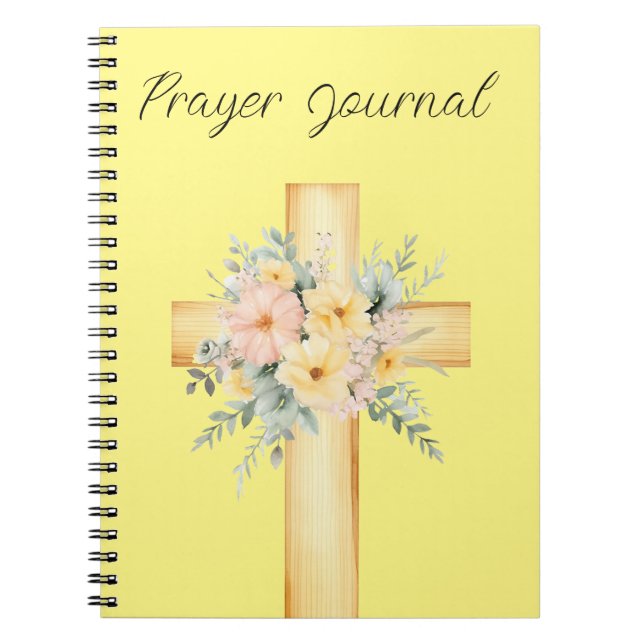 Yellow Prayer Journal Notebook (Front)