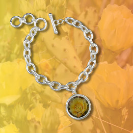 Yellow Prickly Pear Flower | Tucson Arizona | Bracelet