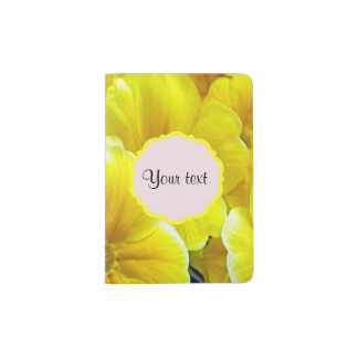 Yellow Primroses Passport Holder