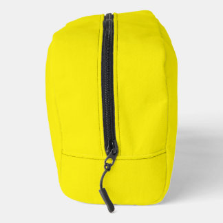 Yellow Print Cut Sew Toiletry Bag