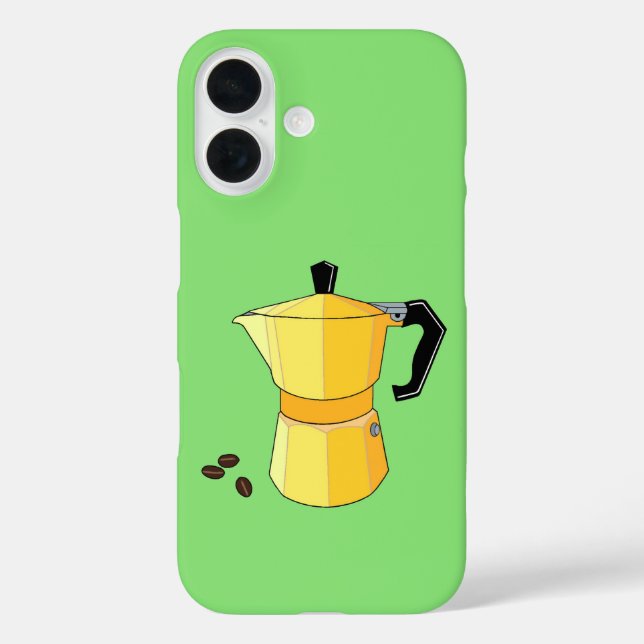 Yellow Rainbow Espresso Case-Mate iPhone Case (Back)