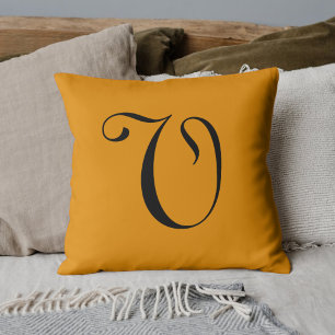 Yellow (RAL 1007 Daffodil Yellow) Throw Pillow