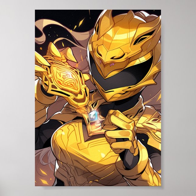 Yellow Ranger Poster (Front)