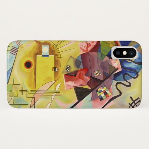 Yellow_Red_Blue 1925 by Wassily Kandinsky iPhone XS Case