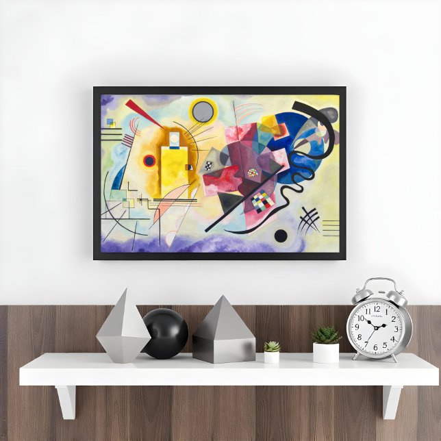 Yellow-Red-Blue, Wassily Kandinsky Abstract Art Poster (Creator Uploaded)