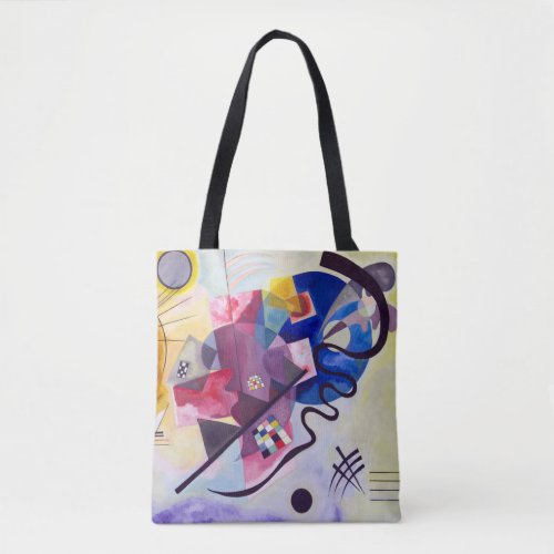 Yellow Red Blue Wassily Kandinsky Tote Bag