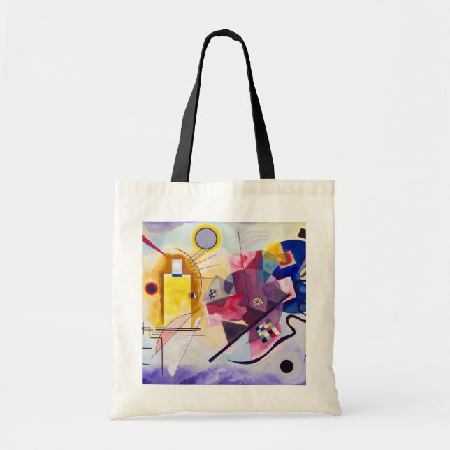 Yellow Red Blue, Wassily Kandinsky Tote Bag (Front)