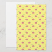 Yellow red cherry pattern (Front/Back)
