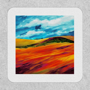 Yellow Red Hills Patch