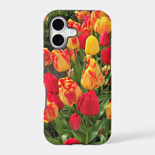 Yellow & Red Tulips iPhone 17 Case