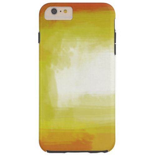 Yellow Red White Colorful Abstract Artwork Tough iPhone 6 Plus Case