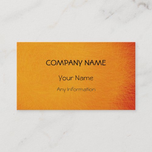 Yellow Retro Abstract Painting 4 Business Cards