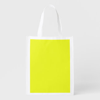 Yellow Reusable Grocery Bag