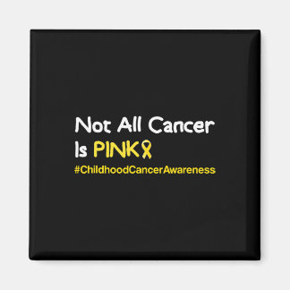 Yellow Ribbon Childhood Cancer For Kids Youth Magnet