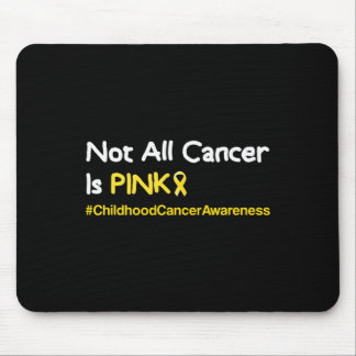 Yellow Ribbon Childhood Cancer For Kids Youth Mouse Pad