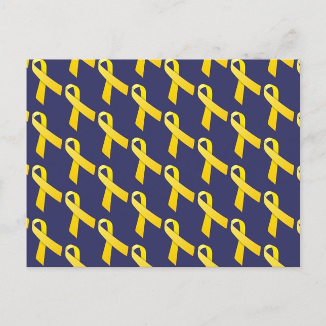 Yellow Ribbons Postcard (Front)