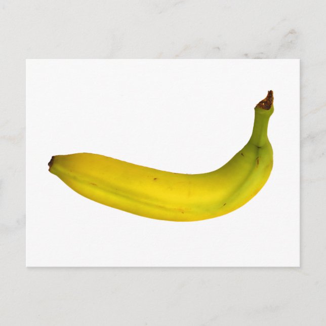 Yellow Ripe Banana From Costa Rica Photo Postcard (Front)
