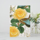 Yellow Romantic Roses (Standing Front)