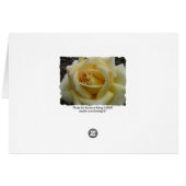 Yellow Rose (Back Horizontal)